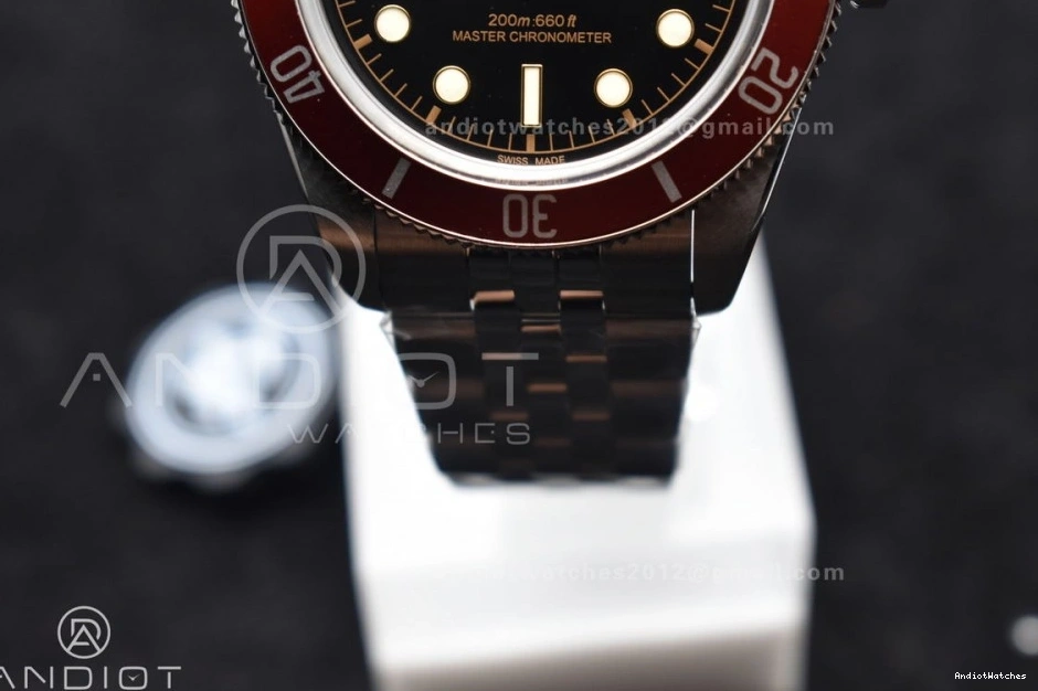 Bezel 891 Bracelet Jubilee ZF Sustainable Black on Edition Heritage SS A Best Bay Red 1:1 0415